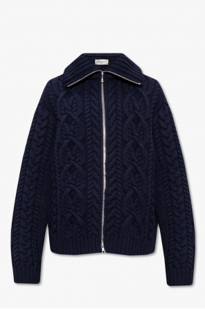 お歳暮ならオンライン neck v Liquorish knit Van Dries print animal in sweater ジャケット・アウター